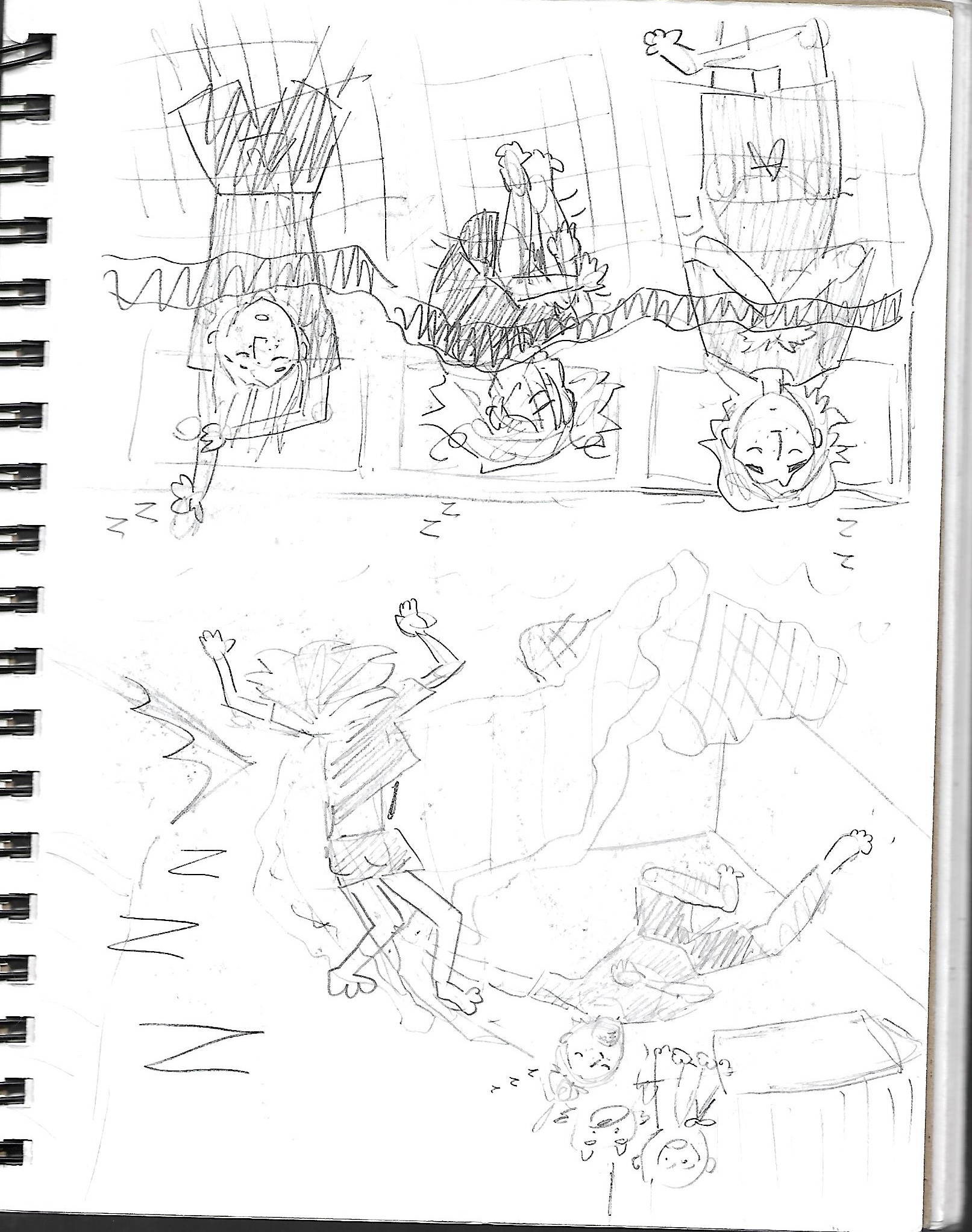 Sketchbook page 1